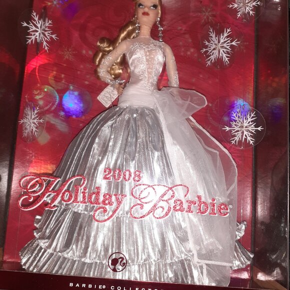 2008 HOLIDAY BARBIE BRAND NEW IN BOX - Picture 4 of 14